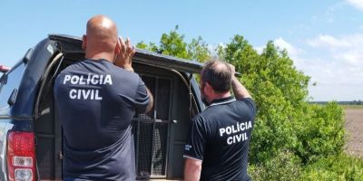 Polícia Civil prende suspeito de estuprar filha de 4 anos em Camaquã