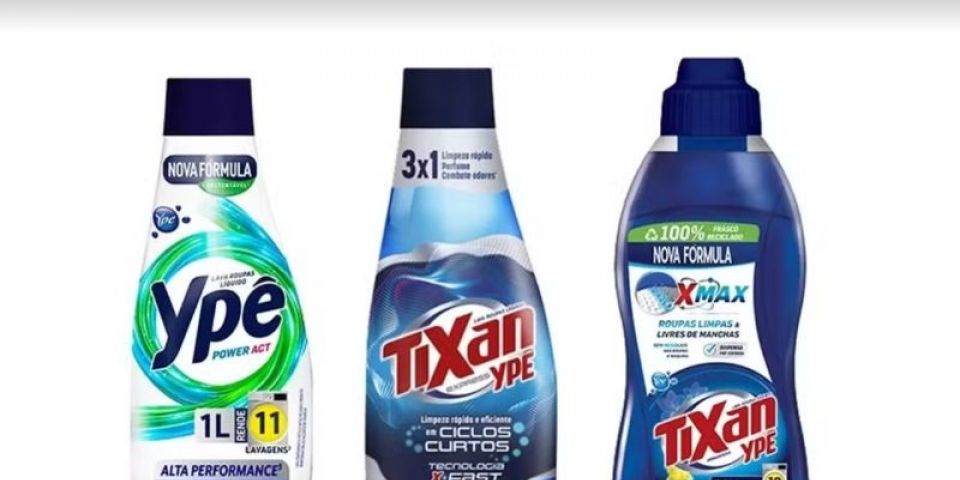 Anvisa manda recolher lotes do lava-roupas líquido da Ypê