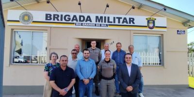 Cerimônia de implementação do Sistema de Vídeomonitoramento rural é realizada em Camaquã