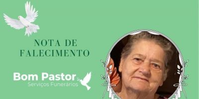 OBITUÁRIO: Nota de falecimento de Zilda Jacobsen Verli, de 79 anos