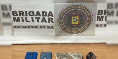 Jovem de 22 anos é preso por tráfico de drogas em Camaquã