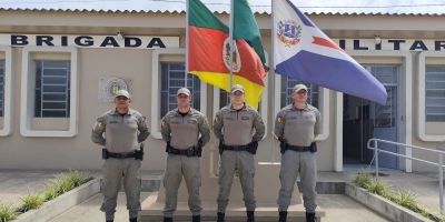 Soldado habilitado em curso de segurança pública reforça o efetivo da BM em São Lourenço do Sul