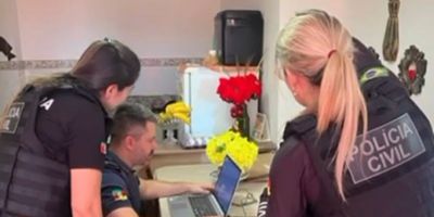 Polícia Civil prende suspeito por armazenar material de abuso sexual infantojuvenil em Gramado