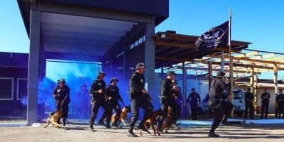 Polícia Penal forma novos agentes em curso sobre intervenção prisional com o uso de cães no RS