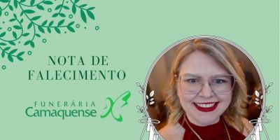 OBITUÁRIO: Nota de Falecimento de Paula Tessmann, de 32 anos