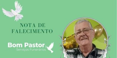 OBITUÁRIO: Nota de Falecimento de Ademar Spiering, de 73 anos