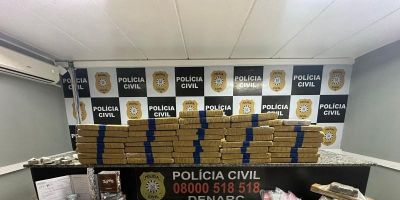 Laboratório de processamento de maconha e de drogas sintéticas é localizado na Zona Sul da Capital