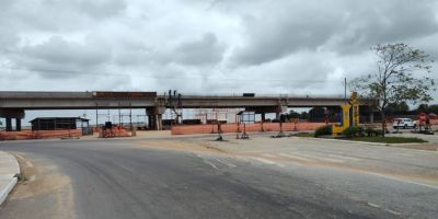 Viadutos são erguidos nos dois acessos à cidade de Camaquã
