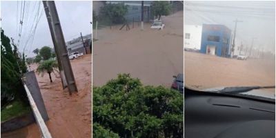 Fortes chuvas causam alagamentos em diversos pontos de Camaquã