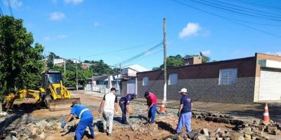 Prefeitura de Camaquã inicia recuperação de pontos mais afetados pelos alagamentos da última terça-feira (9) 