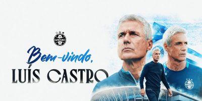 Luís Castro é o novo técnico do Grêmio