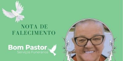 OBITUÁRIO: Nota de Falecimento de Sirlei Martins Medeiros, de 68 anos