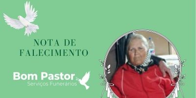 OBITUÁRIO: Nota de Falecimento de Lidia Pereira, de 73 anos