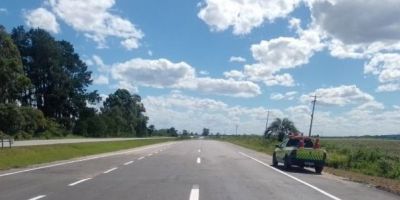 Atenção motoristas: tráfego de veículos é liberado em trecho da BR-116 em Camaquã