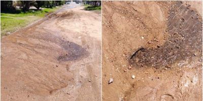 Corsan divulga nota sobre vazamento de água na Rua Miguel Lopes de Almeida, em Camaquã