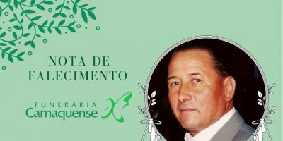 OBITUÁRIO: Nota de Falecimento de Adão Dumer Toledo, de 75 anos