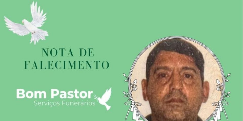 OBITUÁRIO: Nota de Falecimento de Maicon Baccon de Campos, de 47 anos