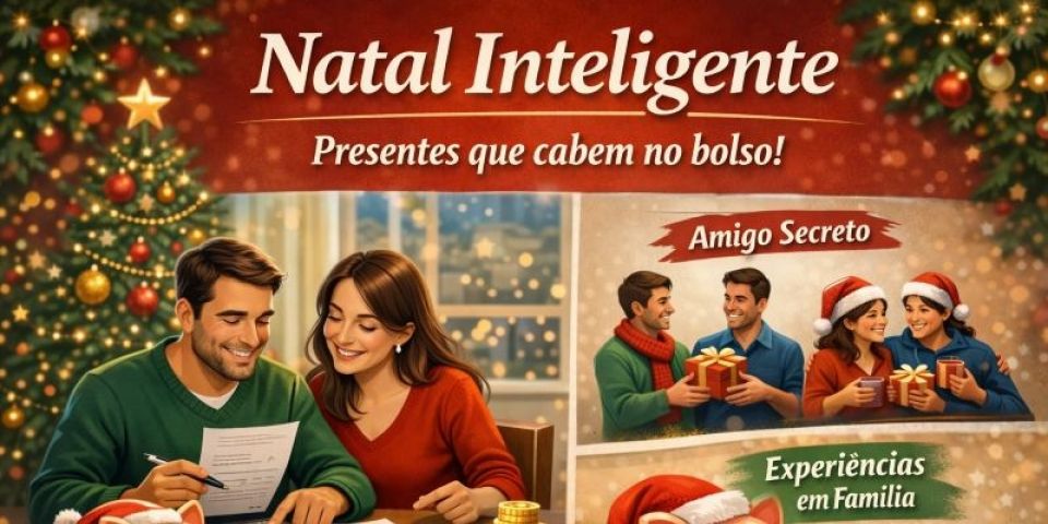 Como garantir os presentes de natal sem comprometer o orçamento familiar