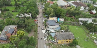 Defesa Civil classifica como tornado o evento em  Farroupilha