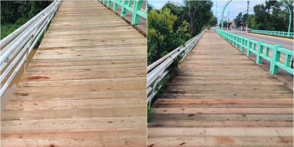 Passarela da ponte sobre o Arroio Duro é liberada para pedestres em Camaquã