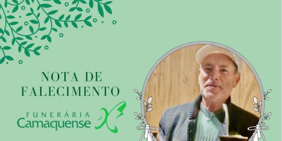 OBITUÁRIO: Nota de falecimento de Tito Olavo Wiatrowski Pires, de 70 anos