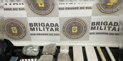 Jovem de 26 anos é preso com mais de 4 kg de maconha em Camaquã