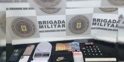 Jovem de 24 anos é presa por tráfico de drogas em Camaquã