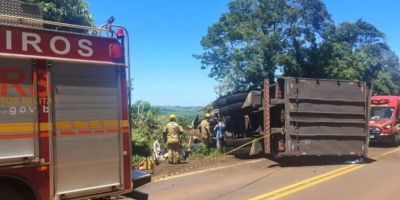 Pai, mãe e filho morrem em grave acidente no Noroeste do RS