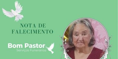OBITUÁRIO: Nota de Falecimento de Tereza de Medeiros Dias, de 86 anos