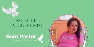 OBITUÁRIO: Nota de Falecimento de Tailane de Abreu Oliveira, de 52 anos