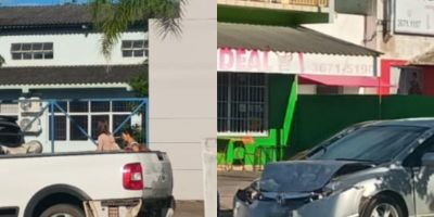 Colisão entre Saveiro e Honda Civic é registrada em Camaquã