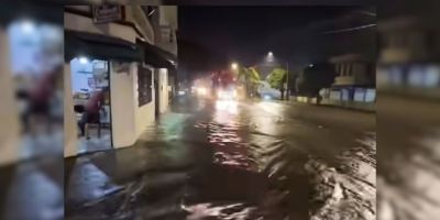 São Lourenço do Sul registra 72mm de chuva em cerca de duas horas