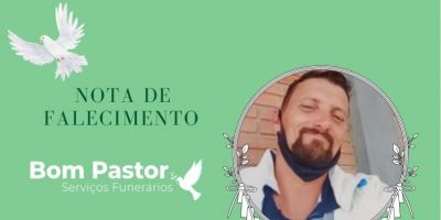 OBITUÁRIO: Nota de Falecimento de Carlos Ozi Schultz Mendonsa, de 46 anos
