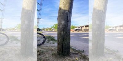 Pedido na Câmara solicita substituição imediata de postes em área residencial de Tapes