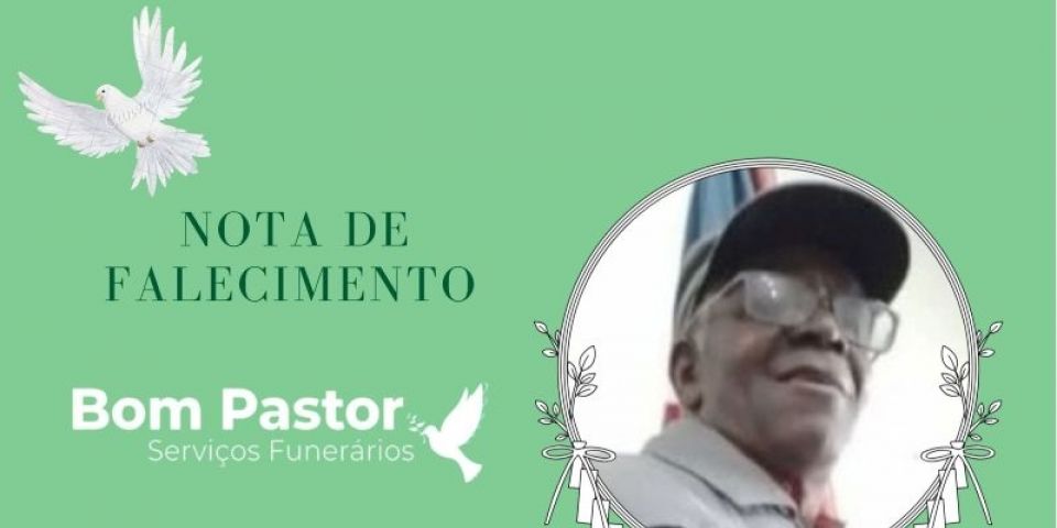 OBITUÁRIO: Nota de Falecimento de João Martim de Souza, com 67 anos