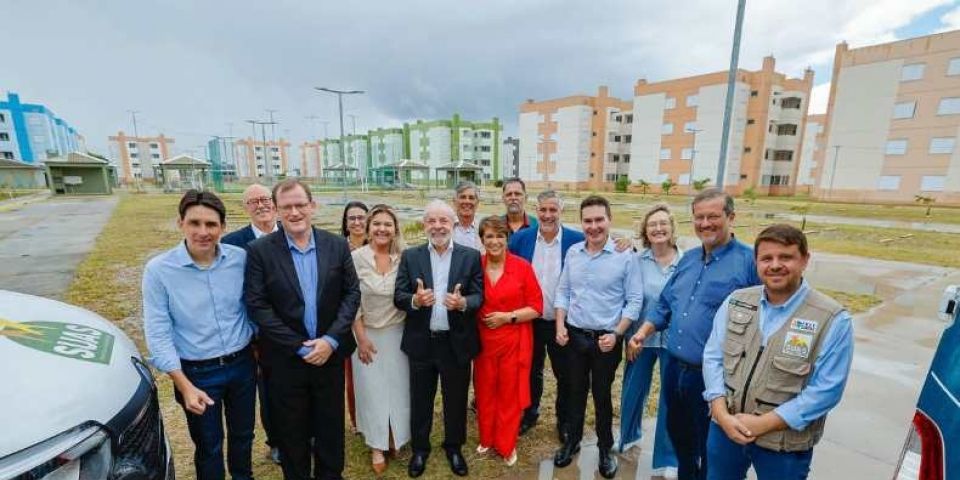 Lula entrega 1.276 unidades do Minha Casa, Minha Vida no RS