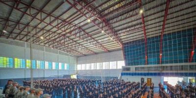 800 novos alunos iniciam o curso de formação policial da Brigada Militar