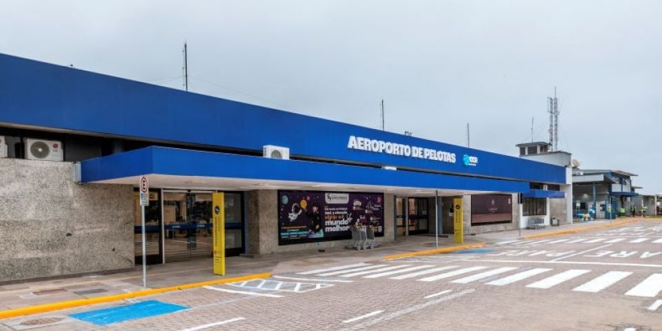 Após absorver demanda de Porto Alegre em 2024, Aeroporto de Pelotas mantém alta e registra mais de 93 mil passageiros em 2025