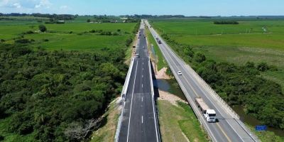 Ecovias Sul libera segunda ponte reconstruída na BR-116 antes do prazo e avança na agenda de resiliência climática
