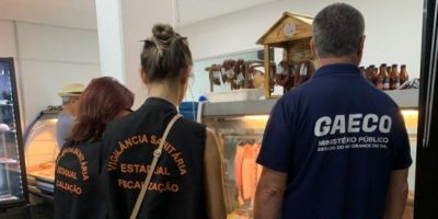 Cerca de 200 kg de alimentos são apreendidos na Praia do Laranjal, em Pelotas