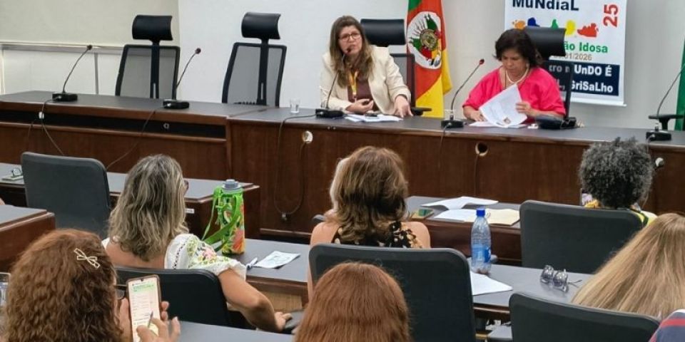 Governo do Estado apresenta ações de fortalecimento das políticas públicas no Fórum Social Mundial da População Idosa