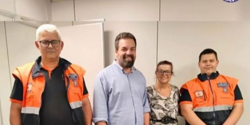 Defesa Civil tapense participa de reunião no Ministério da Reconstrução