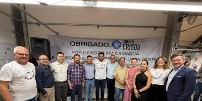 Camaquã celebra inauguração da unidade da indústria têxtil Crisdu
