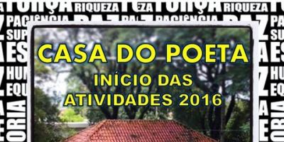 Casa do Poeta Camaquense inicia atividades 2016 no dia 12 de março 