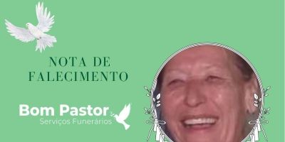 OBITUÁRIO: Nota de Falecimento de Paulina Duczinski Neves, com 70 anos