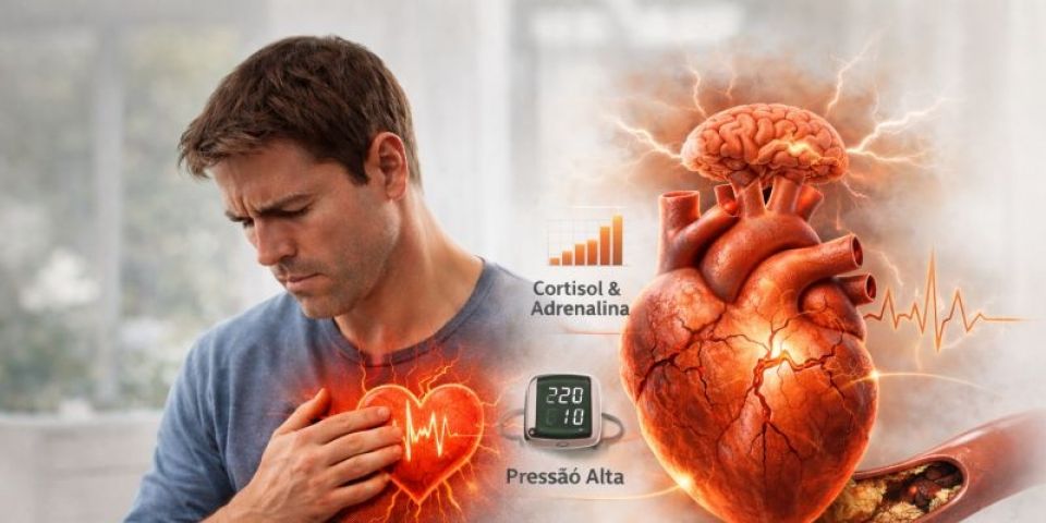 Estresse e o coração: como a tensão cotidiana pode impactar a saúde cardiovascular