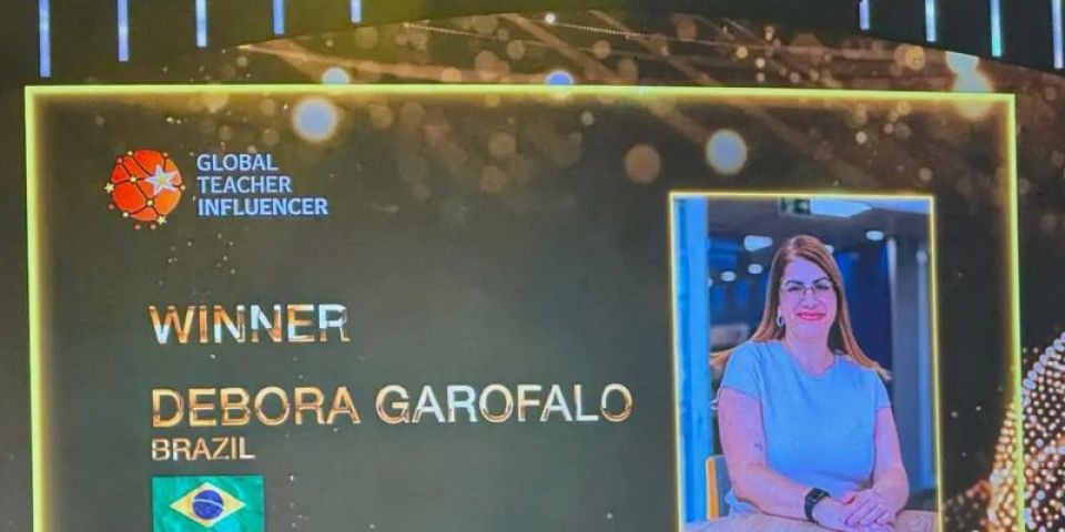 Brasileira Débora Garofalo é eleita professora mais influente do mundo