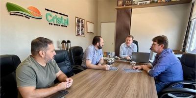 Nova reunião com foco no fornecimento de energia elétrica é realizada em Cristal