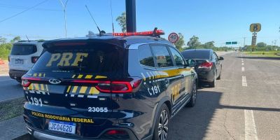 PRF prende foragido da Justiça em Eldorado do Sul