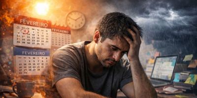 Fadiga emocional em fevereiro